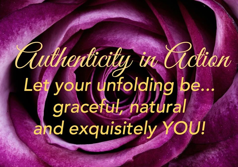 Authenticity in Action! Exquisite YOU!