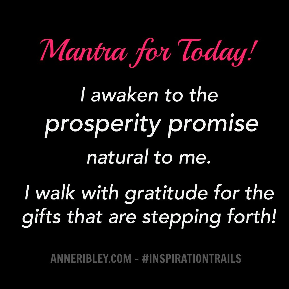 Prosperity Abundance Mantra