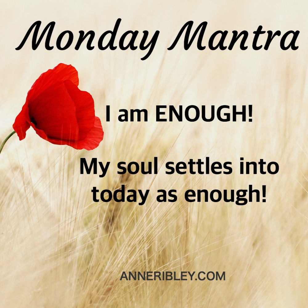 I am ENOUGH Mantra