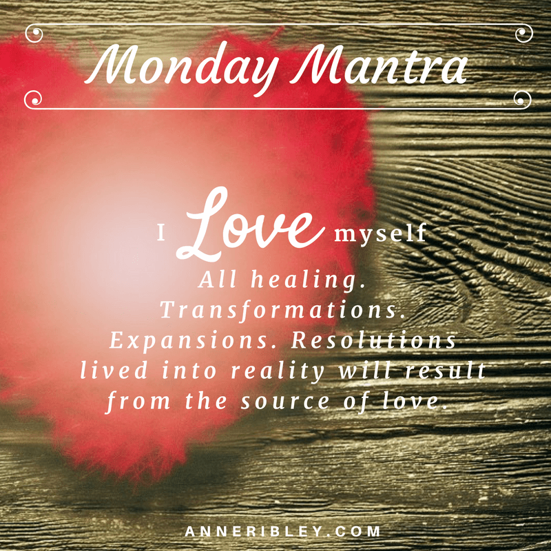 Monday Mantra 1 9 17 Anne Ribley