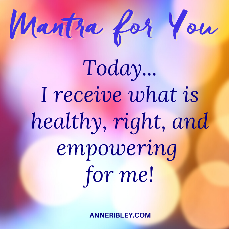 Healthy Empower Direction Mantra