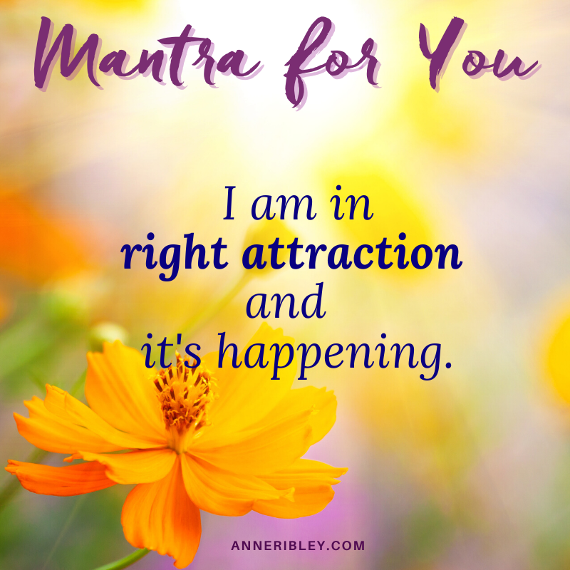Right Attraction Mantra