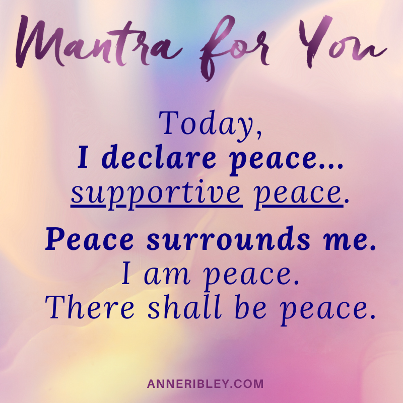 Declare Peace Mantra