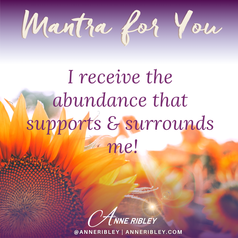 Receive the Abundance Mantra